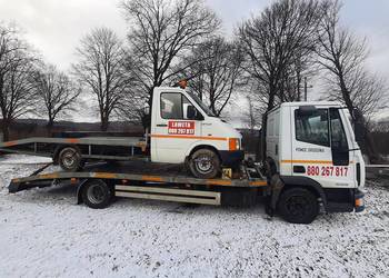 Laweta JODŁÓWKA TUCHOWSKA Pomoc Drogowa Holowanie Transport maszyn
