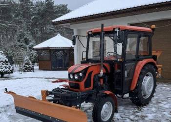 Wynajmę, wydzierżawię ciągnik z pługiem do odśnieżania, Akcja zima