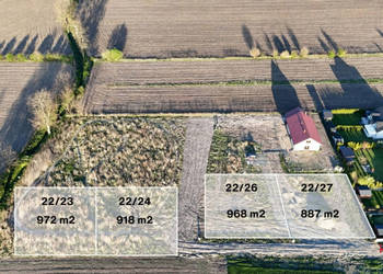 Grunt 879m2 Chomęcice