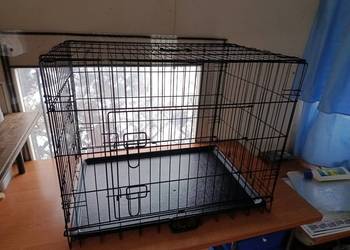 Wielofunkcyjna metalowa klatka kojec dla zwierząt psów kotów itp