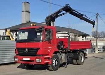 Mercedes AXOR 1824 HDS Hiab 122 Nowy Kiper Wywrotka 3str nie 4x4