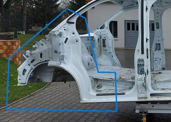 Ford Transit Custom II 2024 ćwiartka podłużnica lewa przód przednia 