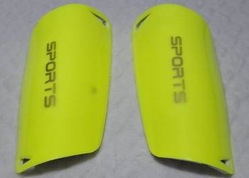Ochraniacze piłkarskie, na piszczele, dziecięce, Sports, seledynowe, 19x10c