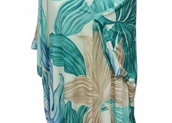 Tunika bluzka BIG SIZE chłodna rozciągliwa 50/56 biust 170cm