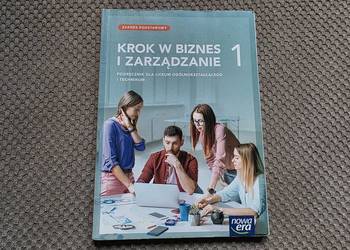 "Krok w biznes i zarządzanie 1" zakres podstawowy
