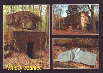 K. Poczt. Wilczy Szaniec - widoki  ** K. Poczt. Wilczy Szaniec - widoki  **