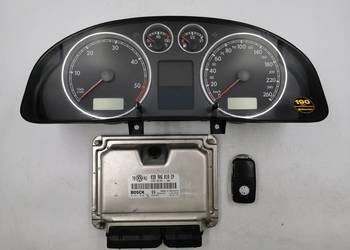 Sterownik Silnika VW Passat B5 Lift 1.9 TDI 038906019EP 0281010701 ZESTAW
