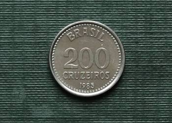 Brazylia 200 cruzeiros, 1985r