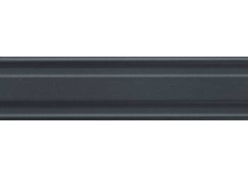 Tubądzin LISTWA ŚCIENNA TIMELESS BLACK 2 32,8x7,4 Gat.1
