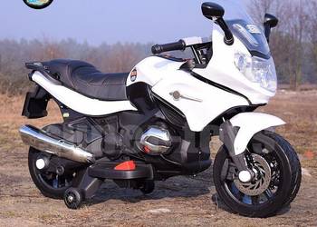 WIELKI MOTOR ŚCIGACZ MIĘKKIE SIEDZENIE, MIĘKKIE KOŁA/J558
