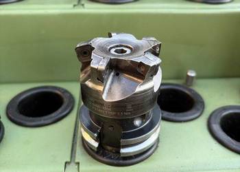 Frez czołowy Ø63 mm Sandvik z oprawką SK40 DIN 69871 - 5 gniazd