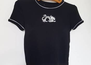 WIOSNA - Top Bershka ze smokiem XS