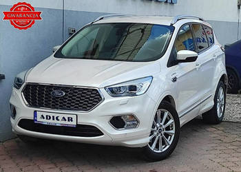 Ford Kuga VIGNALE, BIXENON, tempomat, Nawigacja, skóra, biała perła, zarej…