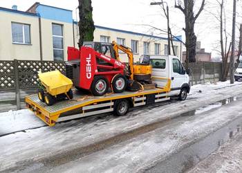 Transport pojazdów urządzeń gabarytow