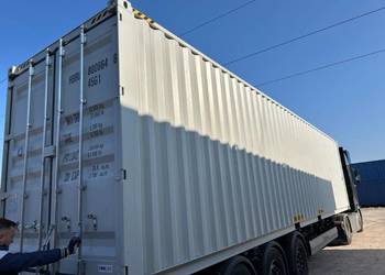 Kontenery morskie / magazynowe / budowlane 12 m 40HC NOWE jasno szare