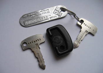 Trabant Robur stary kluczyk brelok IFA auto PRL