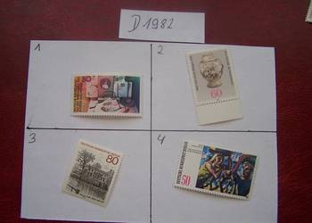 Niemcy 1982 MNH Znaczki z roczników WYBIERAJ