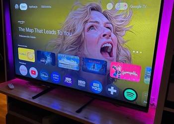 Telewizor Philips Smart TV 55 z technologią Ambilight i Chromecast oraz uch