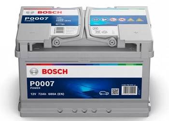 Akumulator 72Ah 680A Bosch EN P0007 PRAWY PLUS