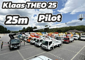 Nissan Cabstar Podnośnik Koszowy 25m KLAAS THEO 25 Pilot Zwyżka CMC Ruthma…