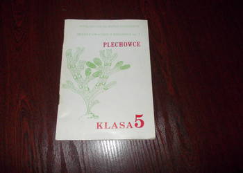 klasa 5 zeszyt cwiczek z biologii z 1992 roku *1563