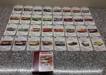 Karty Top Trumps series 2 Prototypes