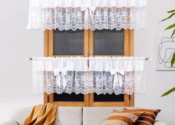 Firana kuchenna Zazdrostki FIRANY firanki do kuchni