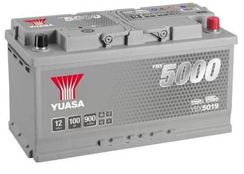 Akumulator 100Ah 900A Yuasa Silver 12V Prawy Plus