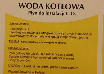 Woda kotłowa GreenTherm AQUA + 20 kg