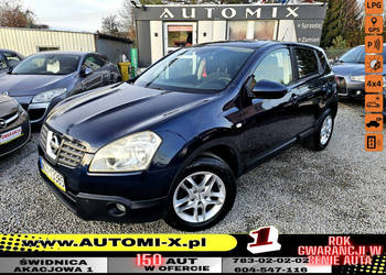 Nissan Qashqai 2,0 Benz+LPG * 4X4 * Panorama * GWARANCJA * AUTOMI-X.PL I (…