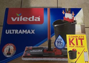 Nowy Mop VILEDA Ultramax, zestaw