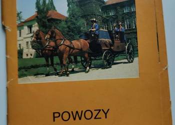 Powozy z muzeum w Łańcucie- 13 pocztówek w obwolucie