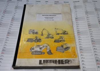 Instrukcja Liebherr A904 C-Litronic
