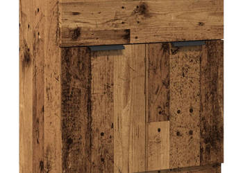 Szafka stare drewno 60x30x70 cm materiał drewnopochodny WM-856838