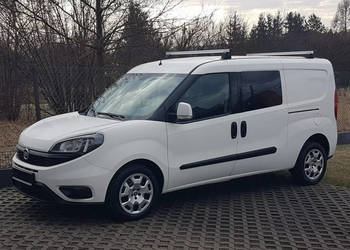 Fiat Doblo MAXI 5 OSÓB DŁUGI KLIMA 6-BIEGÓW KRAJOWY I-WŁAŚCICIEL