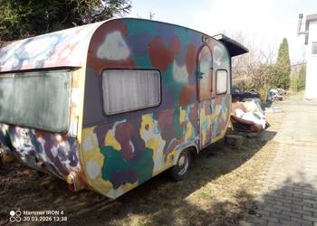 Przyczepa Kempingowa na działkę ,budowe