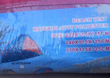 namiot plażowy parawan przeciw-wiatrony