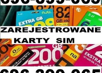 KARTA SIM ANONIMOWE porejestracji pre-paid działają LTE 5G GSM