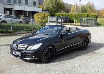 MERCEDES E350CGI 292KM KABRIO AVANTGARDE FULL OPCJA SKÓRA