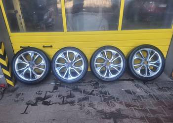 Originalne felgi aluminiowe Citroen 17" komplet oryginalnych alufelg Citroe
