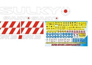 NAKLEJKI SULKY DPX 28 MOCNE ZAMIENNIKI
