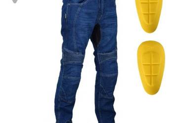 Jeansy Motocyklowe Leoshi Ochraniacz Kolan+Bioder Level2 38