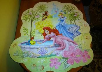 puzzle księżniczki 150 elementów - stan idealny