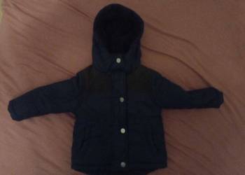 Kurtka z kapturem ocieplana dla niemowlaka