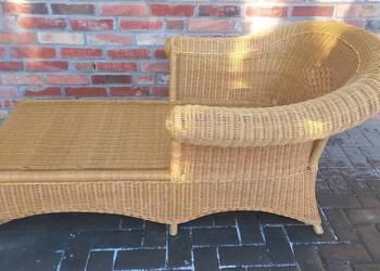 Leżanka wiklinowa rattanowa Szezlong Meble ogrodoe Taras Boho (719)