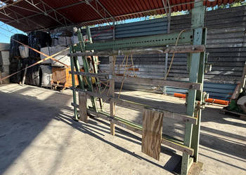 Prasa ramowa pneumatyczna MAWEG 3000 mm x 2000 mm do ram okiennych, skrzyd…