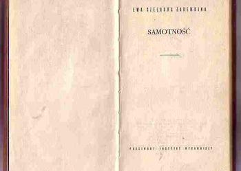(4953) SAMOTNOŚĆ – EWA SZELBURG – ZAREMBINA