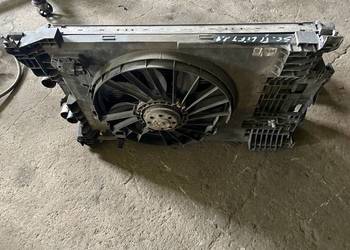 Chłodnica wody klimy intercooler wentylator scenic II lift 1.9 dci