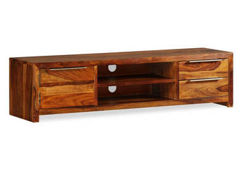 Szafka pod TV z drewna sheesham 120 x 30 x 30 cm WM-243945