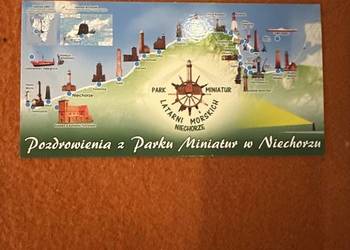 Widokówka Park Miniatur Latarni Morskich Niechorze